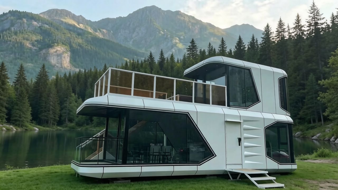 Duplex capsule in mountains